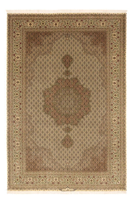 Tapis persan - Tabriz - Royal - Royal - 303 x 203 cm - beige foncé