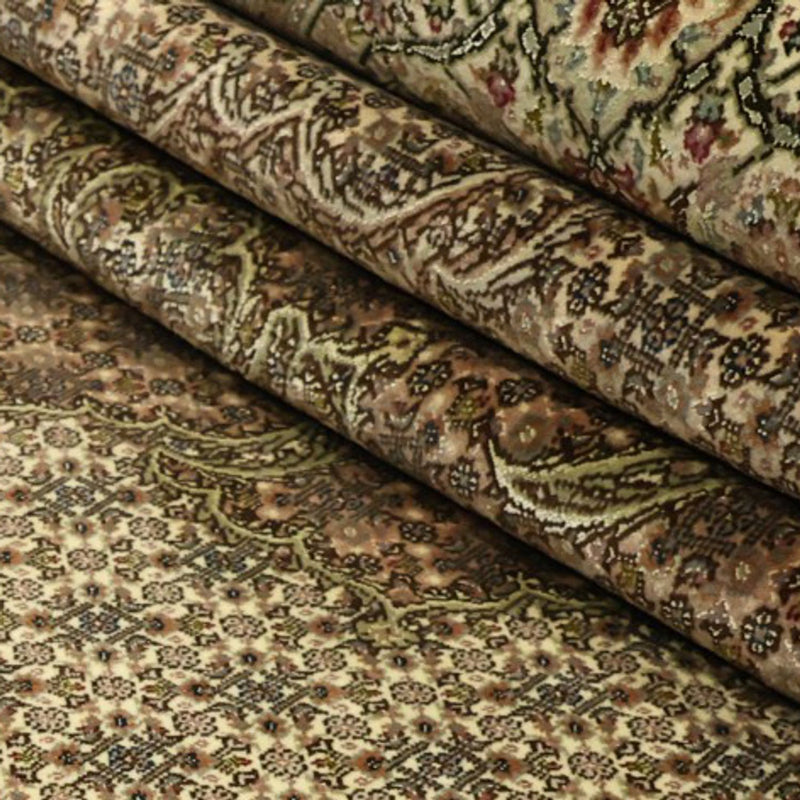 Tapis persan - Tabriz - Royal - Royal - 303 x 203 cm - beige foncé