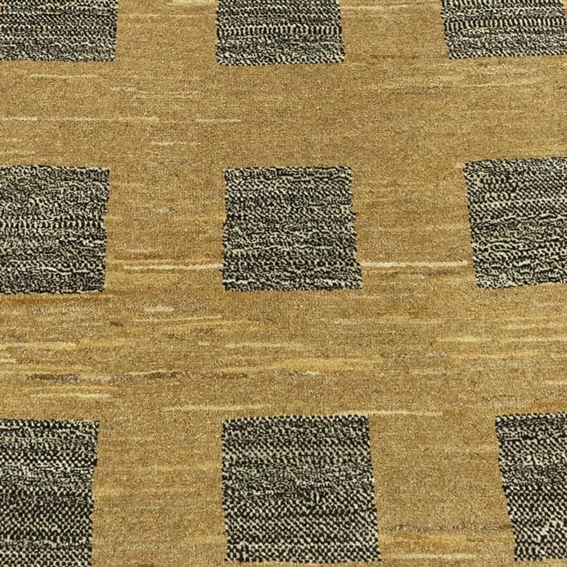 Tapis Gabbeh - Loribaft Persan carré  - 200 x 194 cm - beige foncé