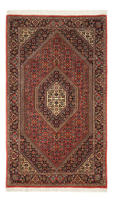 Tapis persan - Bidjar - 154 x 89 cm - rouge foncé