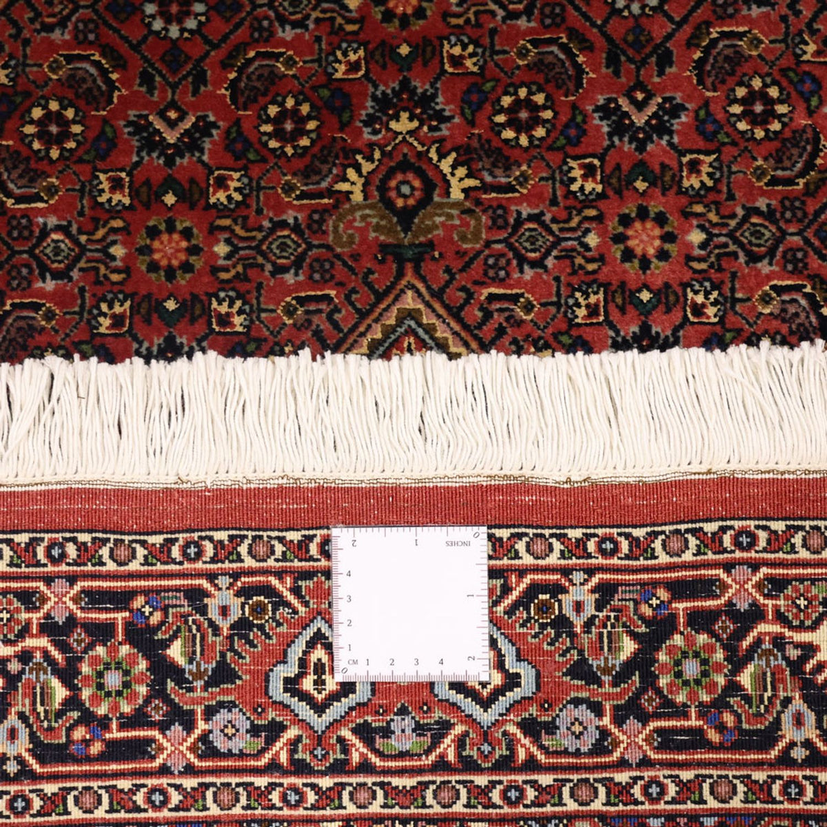 Tapis persan - Bidjar - 154 x 89 cm - rouge foncé