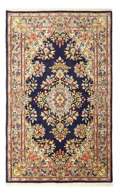 Tapis persan - Classique - 148 x 92 cm - bleu