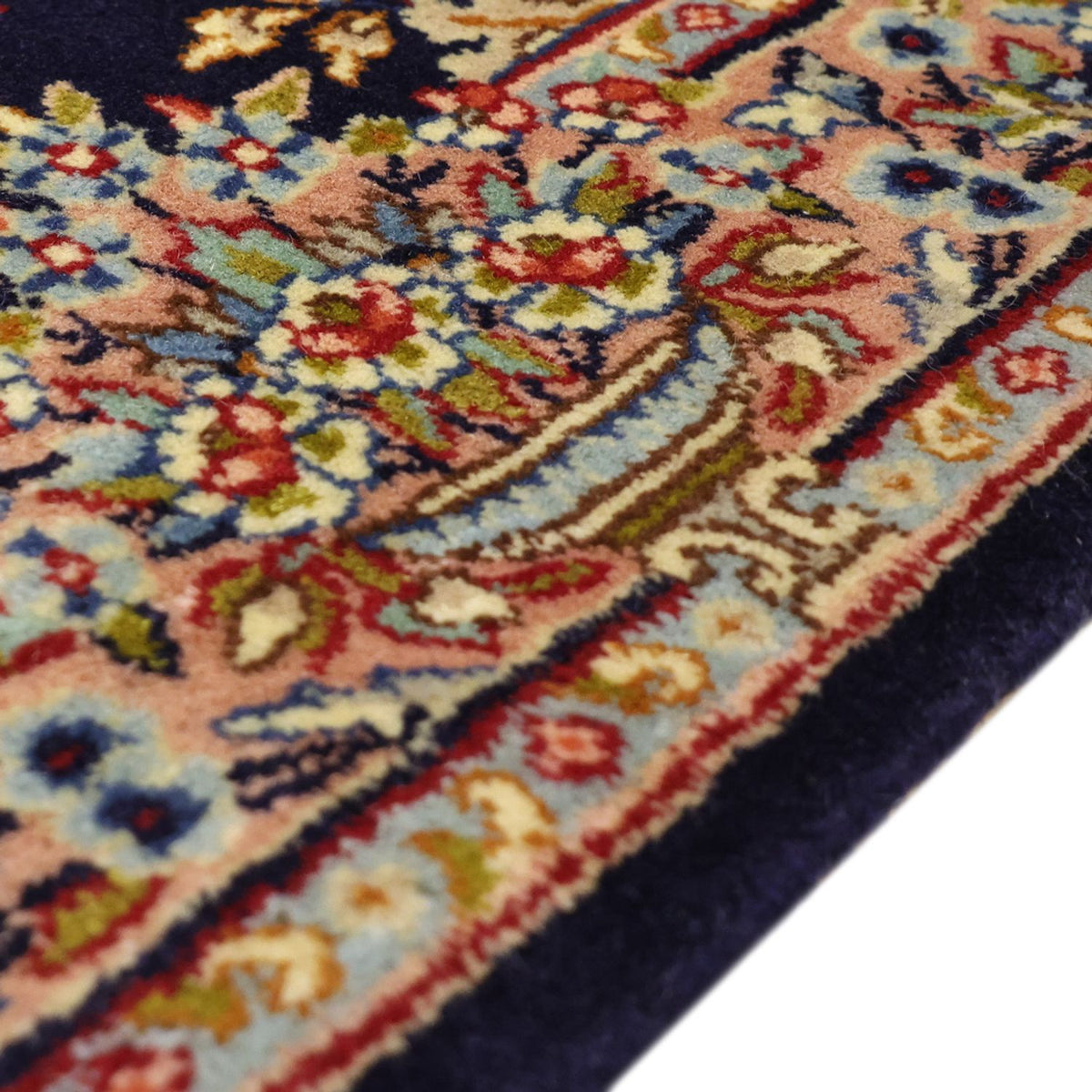 Tapis persan - Classique - 148 x 92 cm - bleu