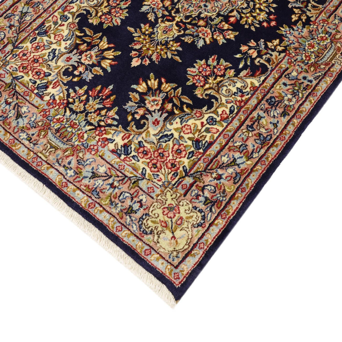 Tapis persan - Classique - 148 x 92 cm - bleu