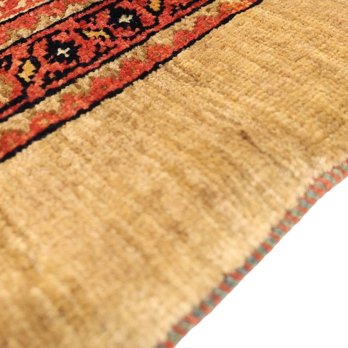 Tapis de couloir Tapis Gabbeh - Loribaft Persan - 187 x 103 cm - marron