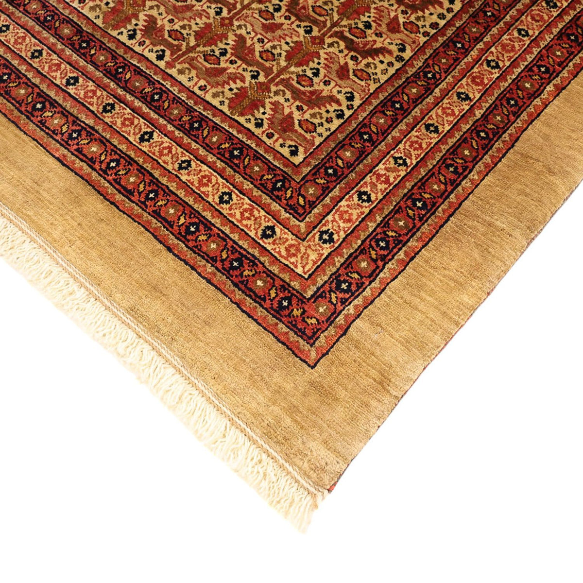 Tapis de couloir Tapis Gabbeh - Loribaft Persan - 187 x 103 cm - marron