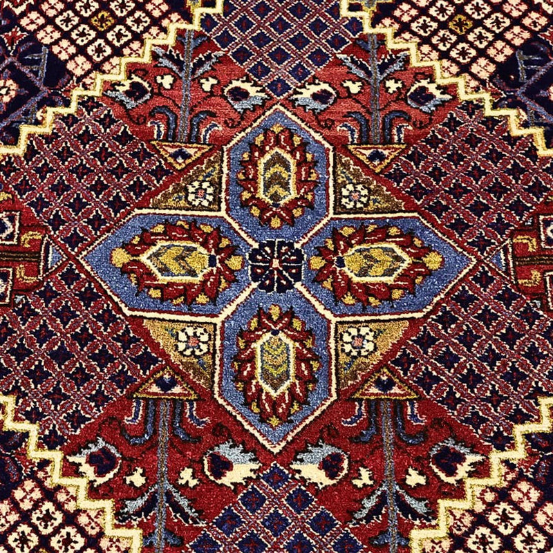 Tapis persan - Keshan - 215 x 140 cm - bleu foncé