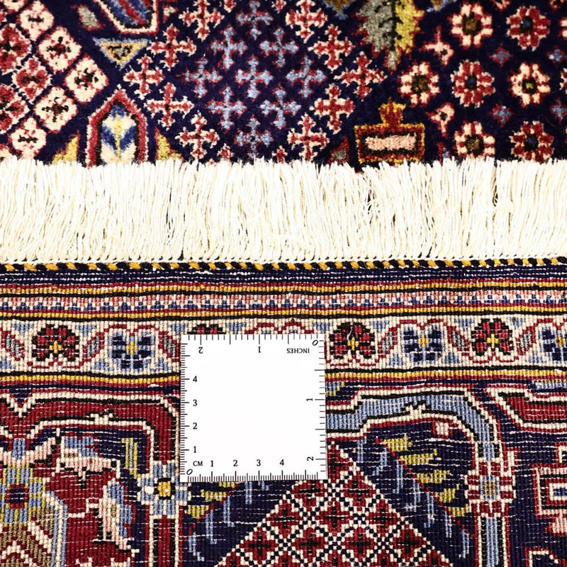 Tapis persan - Keshan - 215 x 140 cm - bleu foncé