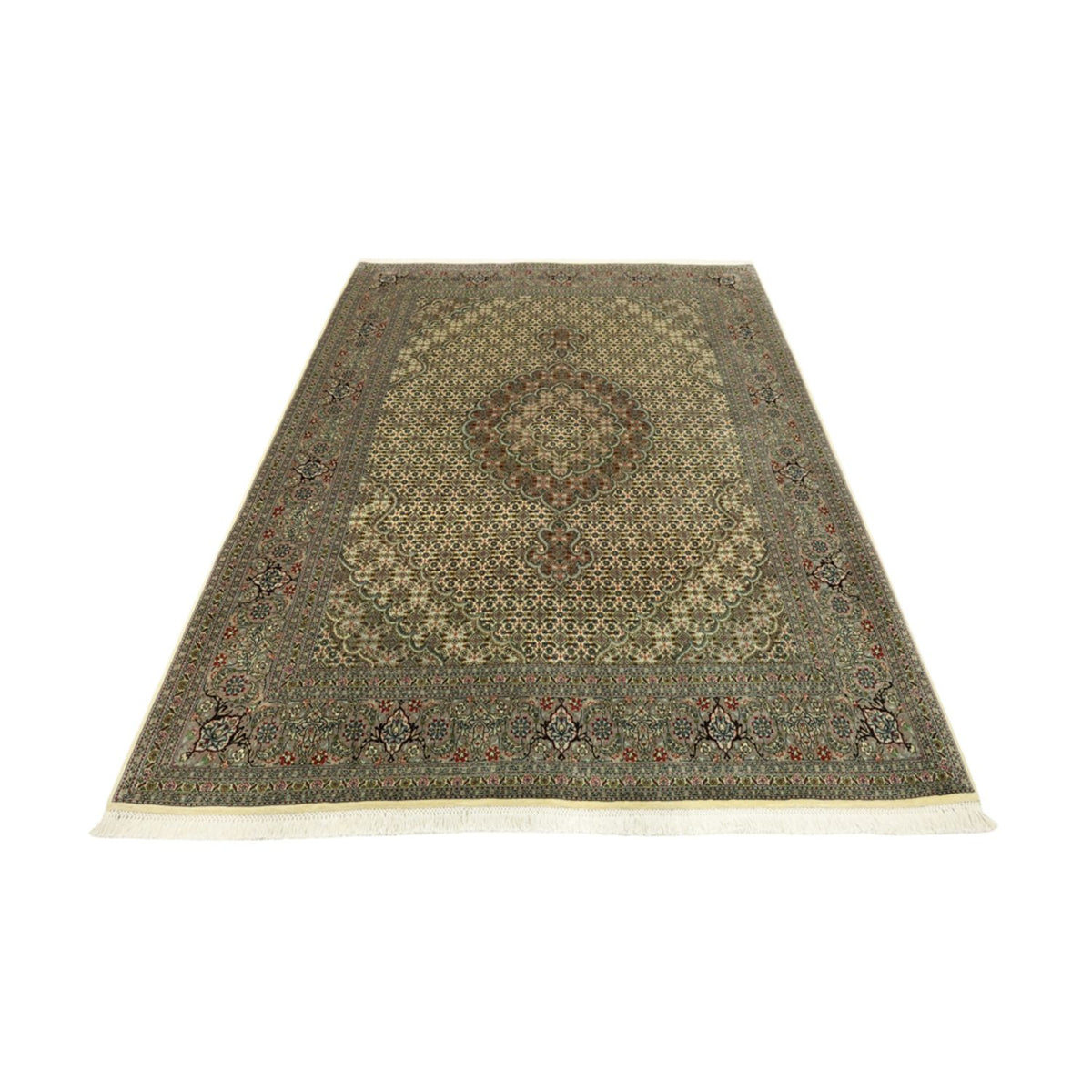Tapis persan - Tabriz - Royal - Royal - 204 x 153 cm - argent