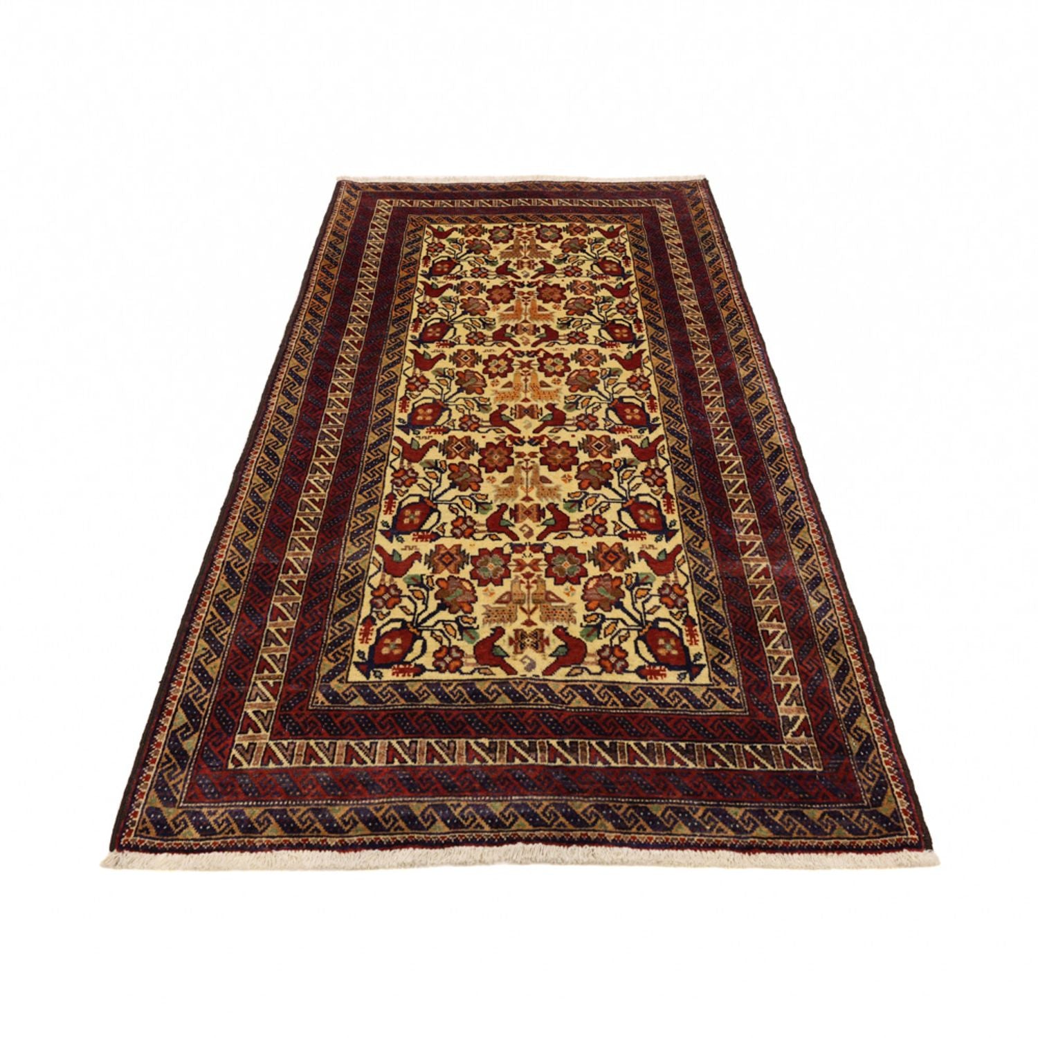 Tapis de couloir Tapis Belutsch - 191 x 97 cm - multicolore