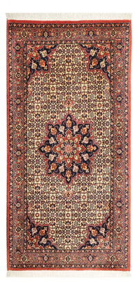 Tapis persan - Bidjar - 140 x 70 cm - beige foncé