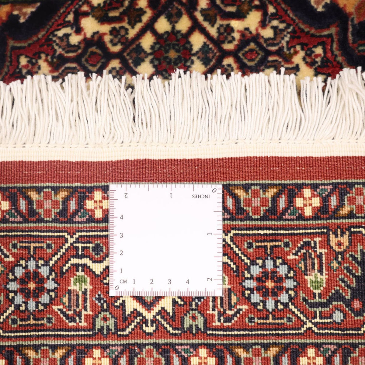 Tapis persan - Bidjar - 140 x 70 cm - beige foncé