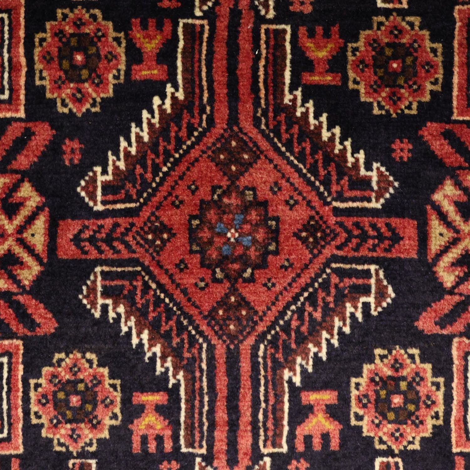 Tapis de couloir Tapis Belutsch - 195 x 100 cm - rouge foncé