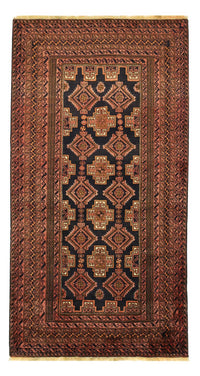 Tapis de couloir Tapis Belutsch - 186 x 101 cm - marron foncé