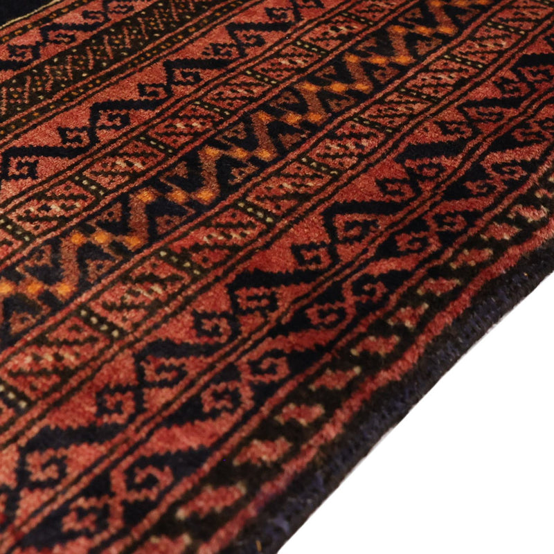 Tapis de couloir Tapis Belutsch - 186 x 101 cm - marron foncé