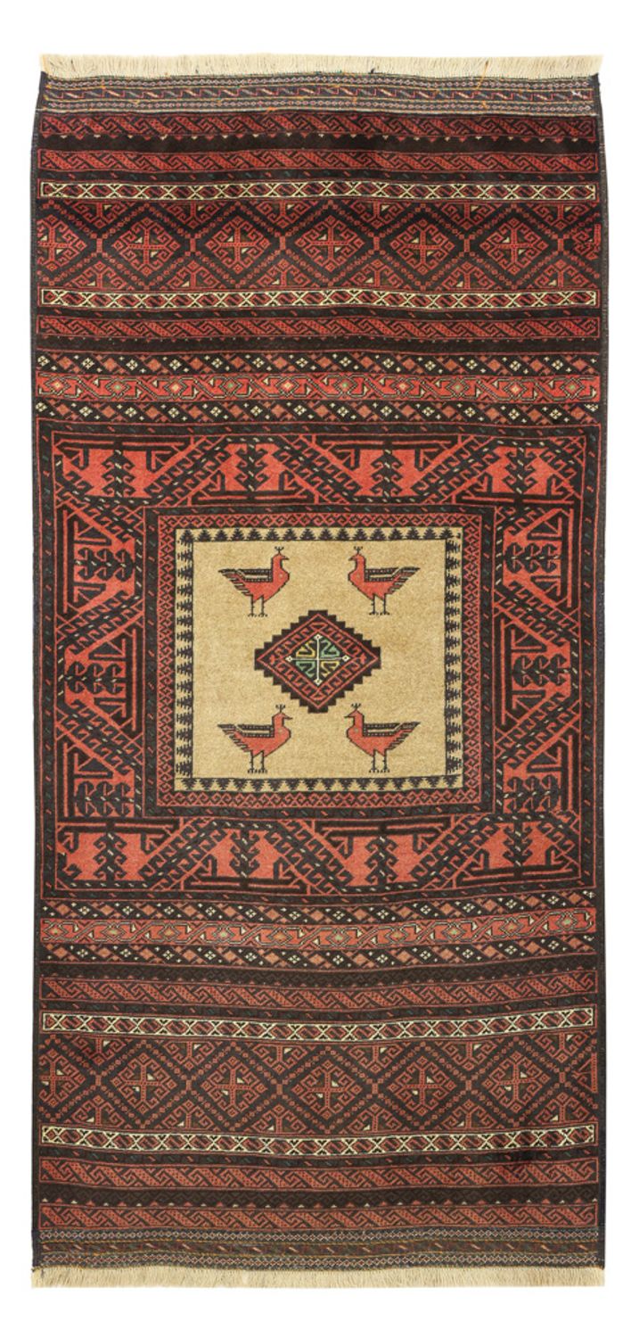 Tapis de couloir Tapis Belutsch - 198 x 96 cm - multicolore
