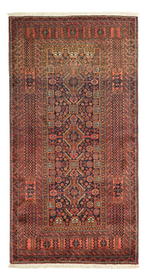 Tapis de couloir Tapis Belutsch - 198 x 109 cm - marron foncé