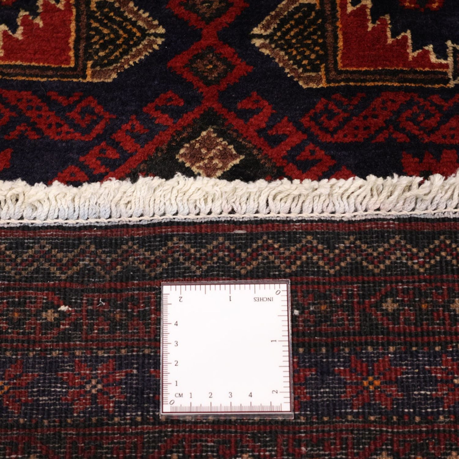 Tapis de couloir Tapis Belutsch - 194 x 101 cm - rouge foncé