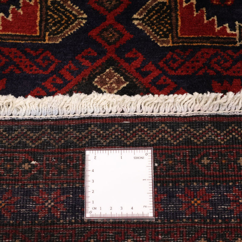 Tapis de couloir Tapis Belutsch - 194 x 101 cm - rouge foncé