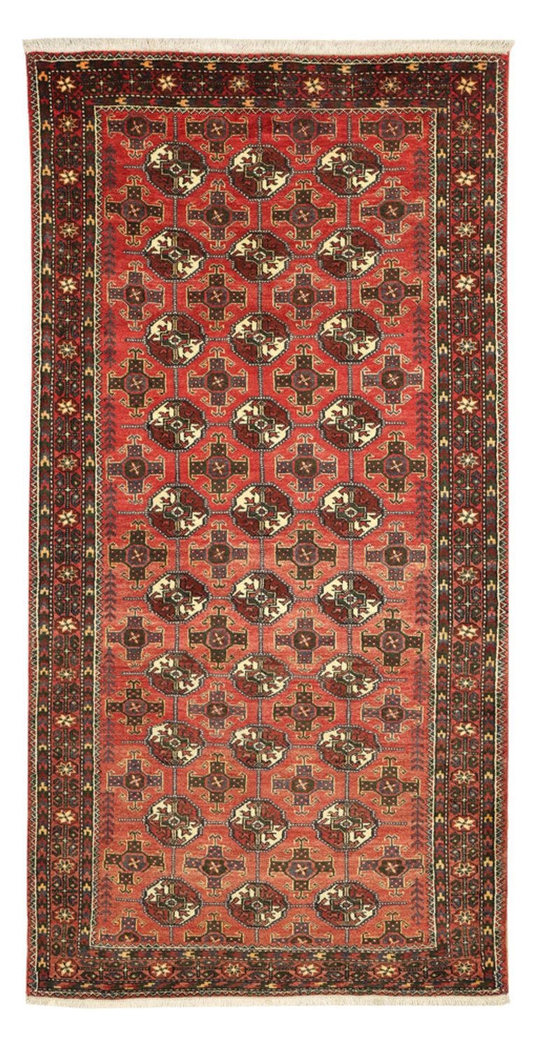 Tapis de couloir Tapis Belutsch - 205 x 104 cm - rouge
