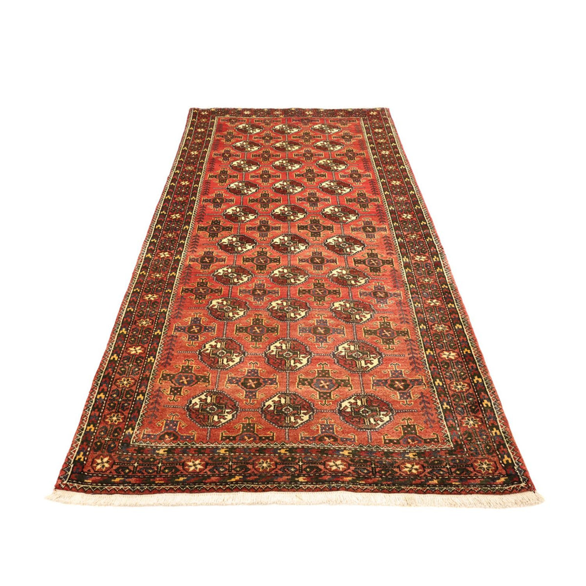 Tapis de couloir Tapis Belutsch - 205 x 104 cm - rouge