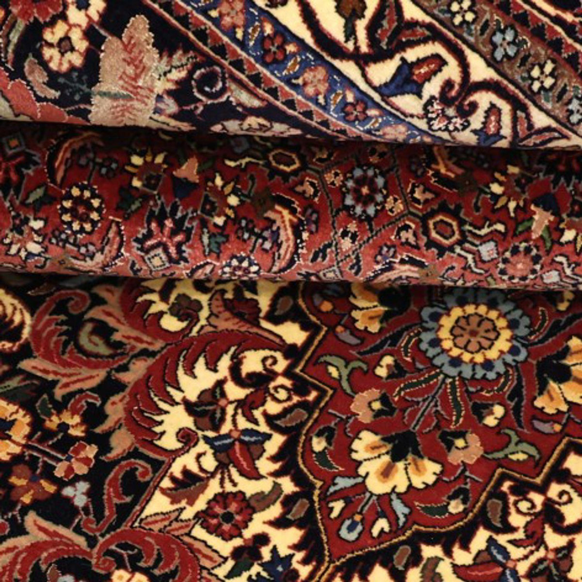Tapis persan - Bidjar - Royal - 304 x 254 cm - terracotta