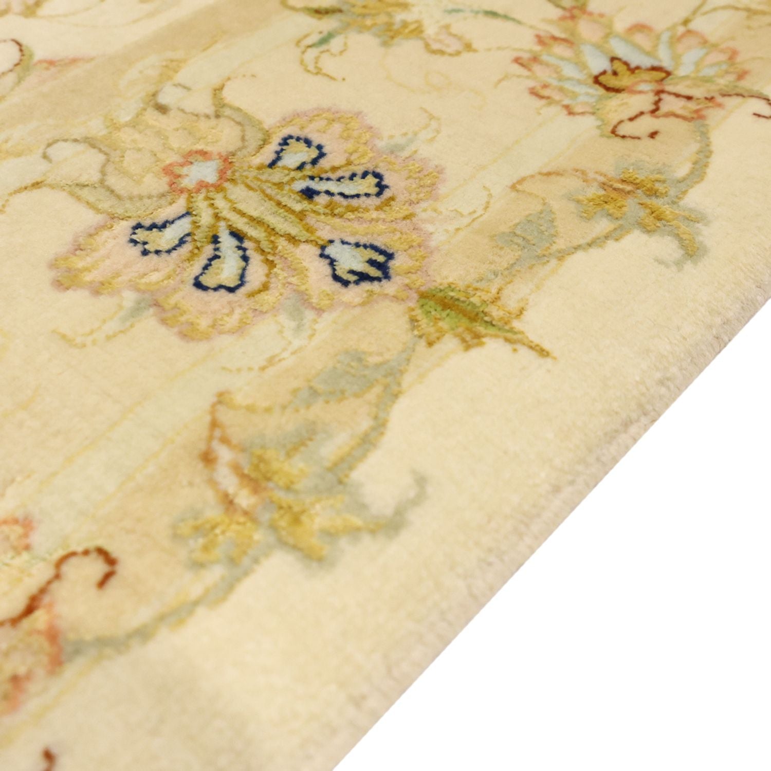 Tapis persan - Tabriz - Premium - Chaîne de soie - 160 x 97 cm - sable