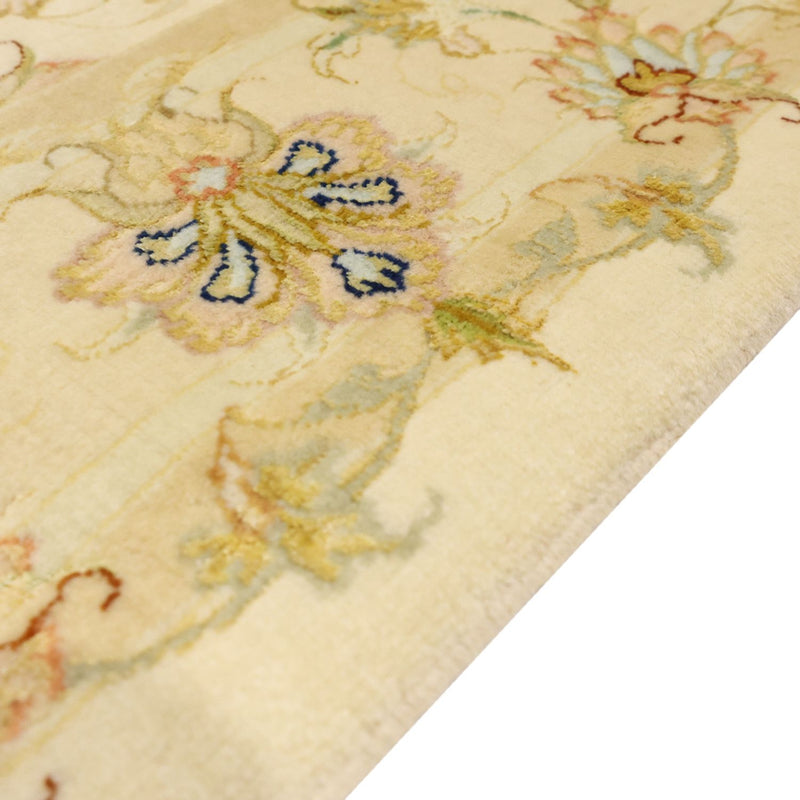 Tapis persan - Tabriz - Premium - Chaîne de soie - 160 x 97 cm - sable