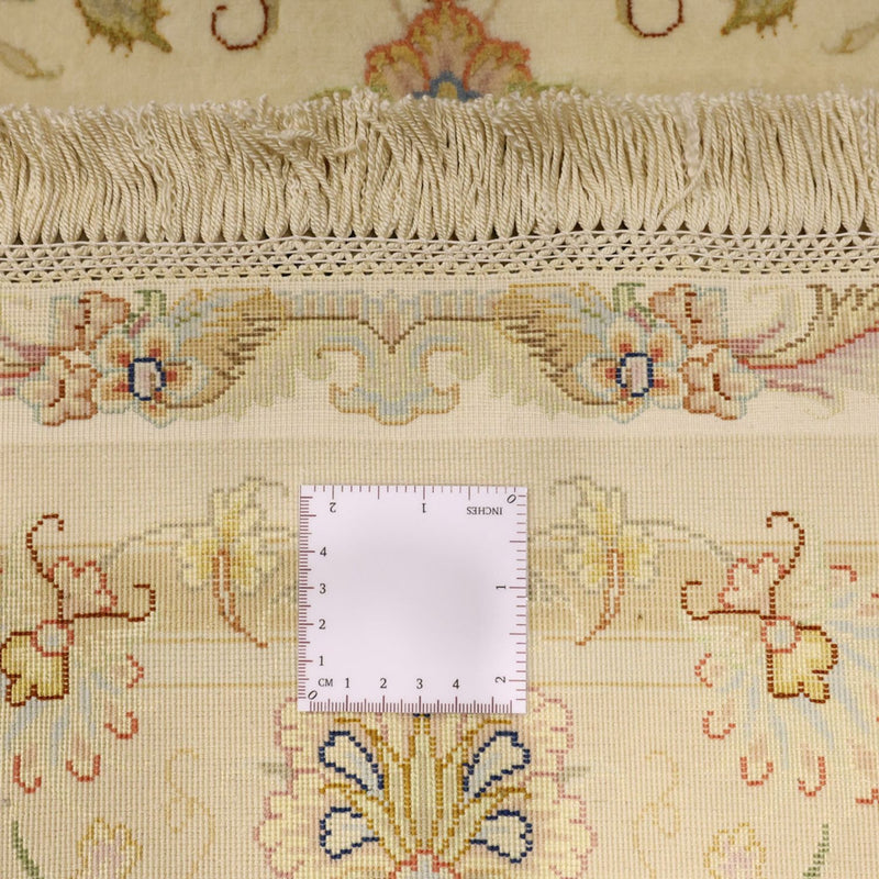 Tapis persan - Tabriz - Premium - Chaîne de soie - 160 x 97 cm - sable