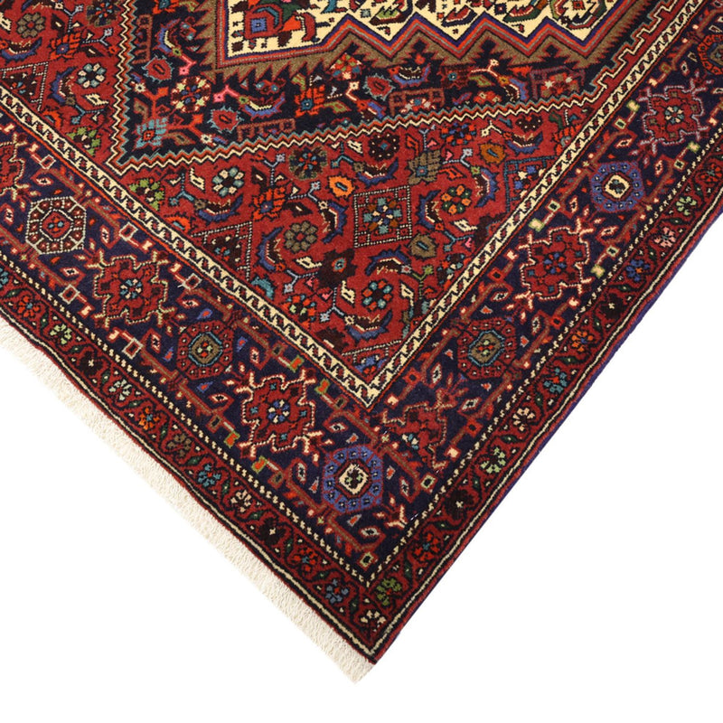 Tapis persan - Nomadic - 152 x 102 cm - rouge foncé