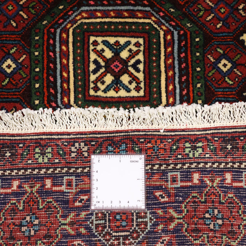 Tapis persan - Nomadic - 152 x 102 cm - rouge foncé