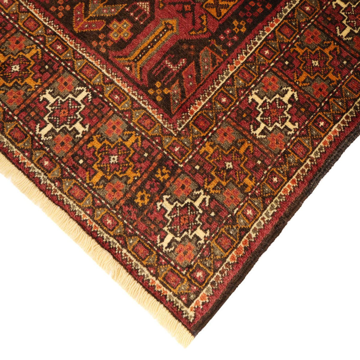 Tapis de couloir Tapis Belutsch - 211 x 102 cm - multicolore