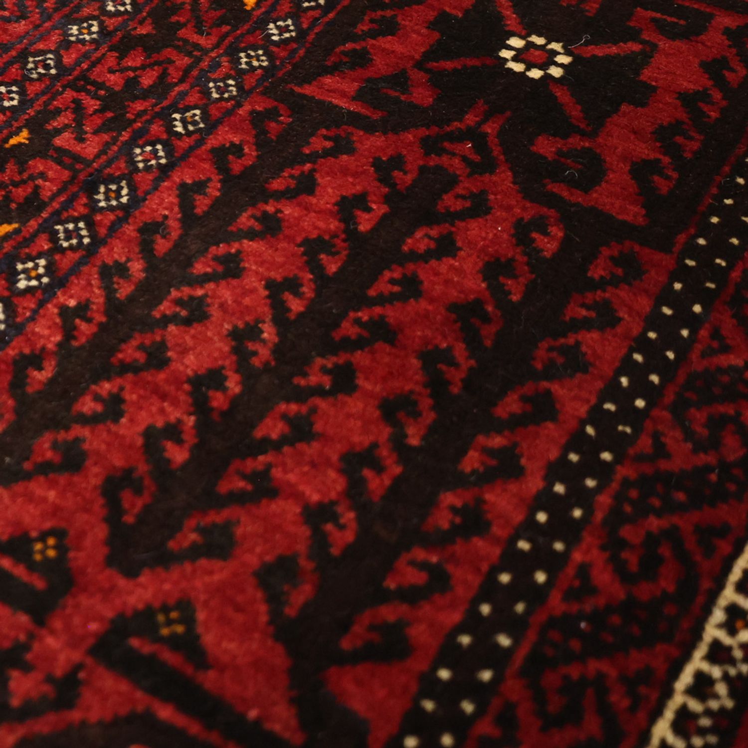 Tapis de couloir Tapis Belutsch - 201 x 97 cm - rouge foncé
