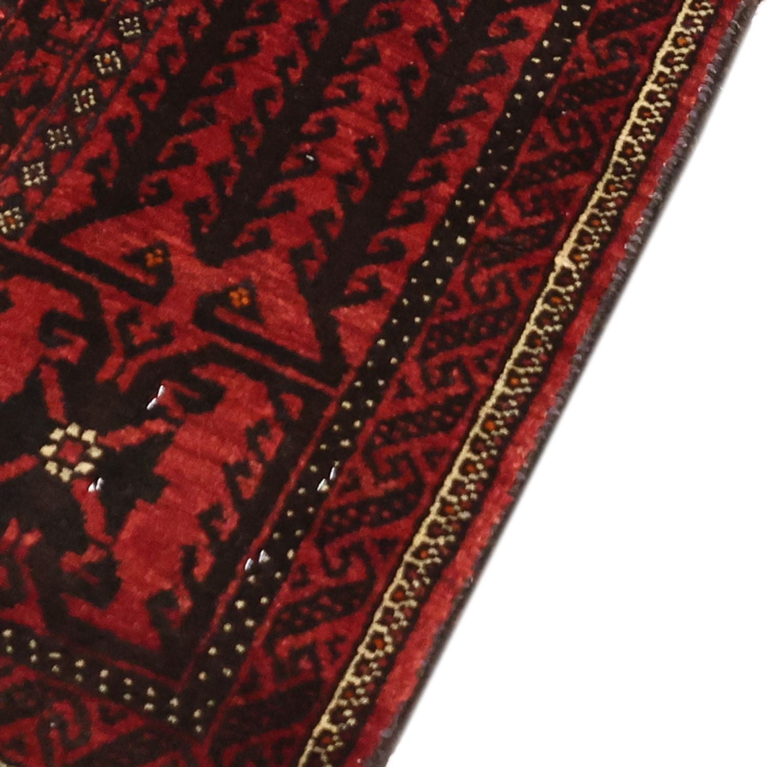 Tapis de couloir Tapis Belutsch - 201 x 97 cm - rouge foncé