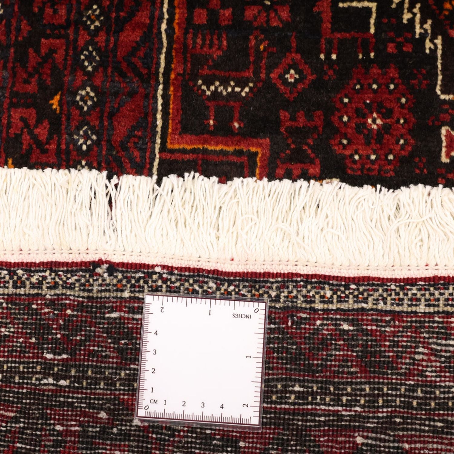 Tapis de couloir Tapis Belutsch - 201 x 97 cm - rouge foncé