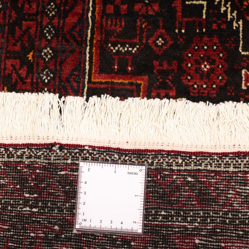 Tapis de couloir Tapis Belutsch - 201 x 97 cm - rouge foncé