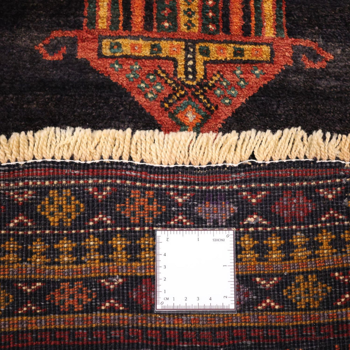 Tapis de couloir Tapis Belutsch - 274 x 125 cm - bleu foncé