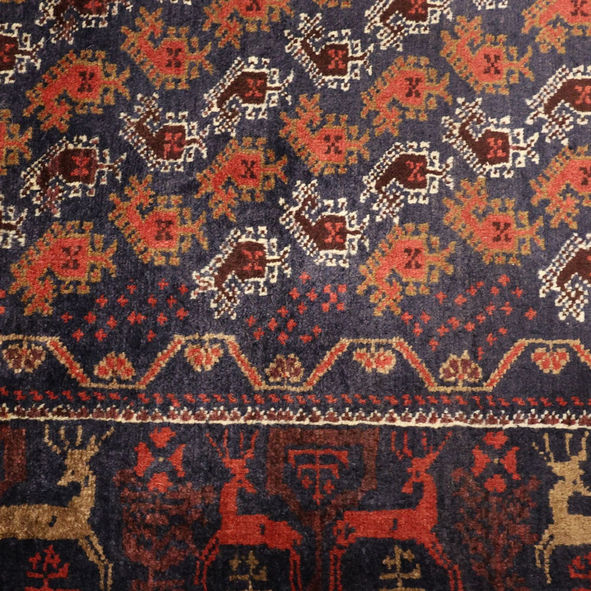 Tapis de couloir Tapis Belutsch - 210 x 110 cm - multicolore