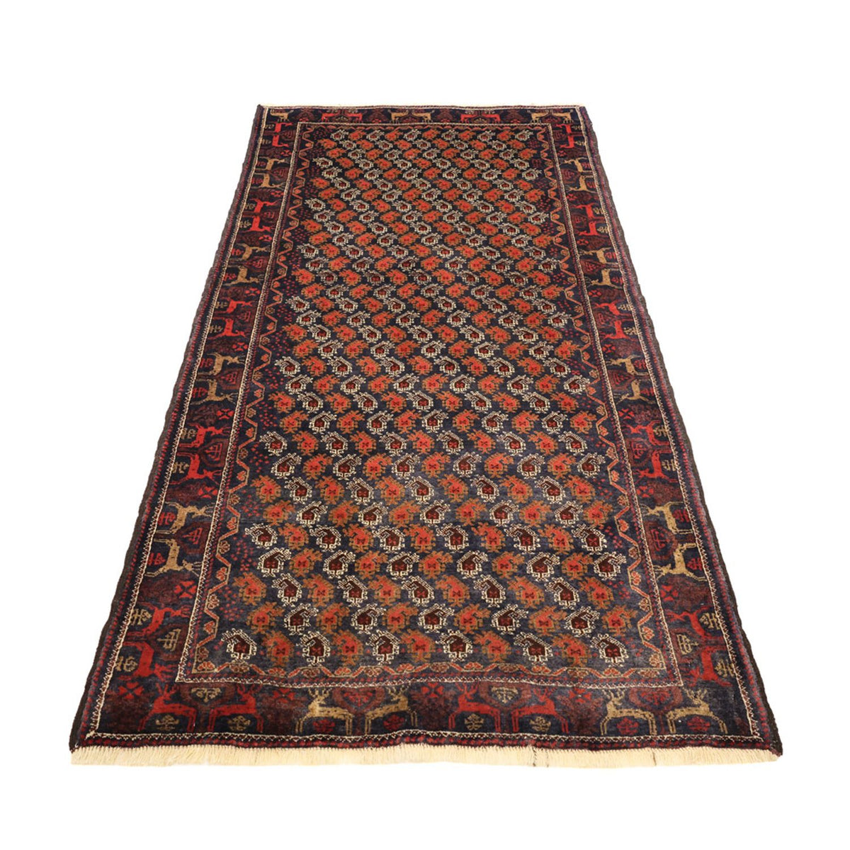 Tapis de couloir Tapis Belutsch - 210 x 110 cm - multicolore