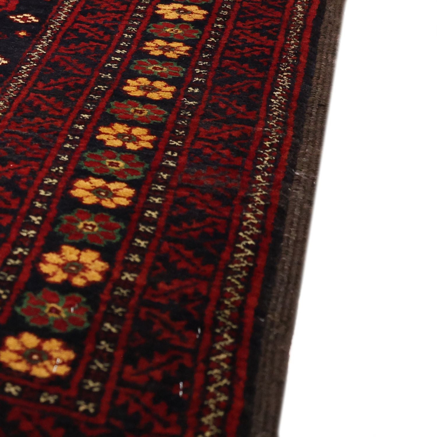 Tapis de couloir Tapis Belutsch - 207 x 106 cm - rouge foncé