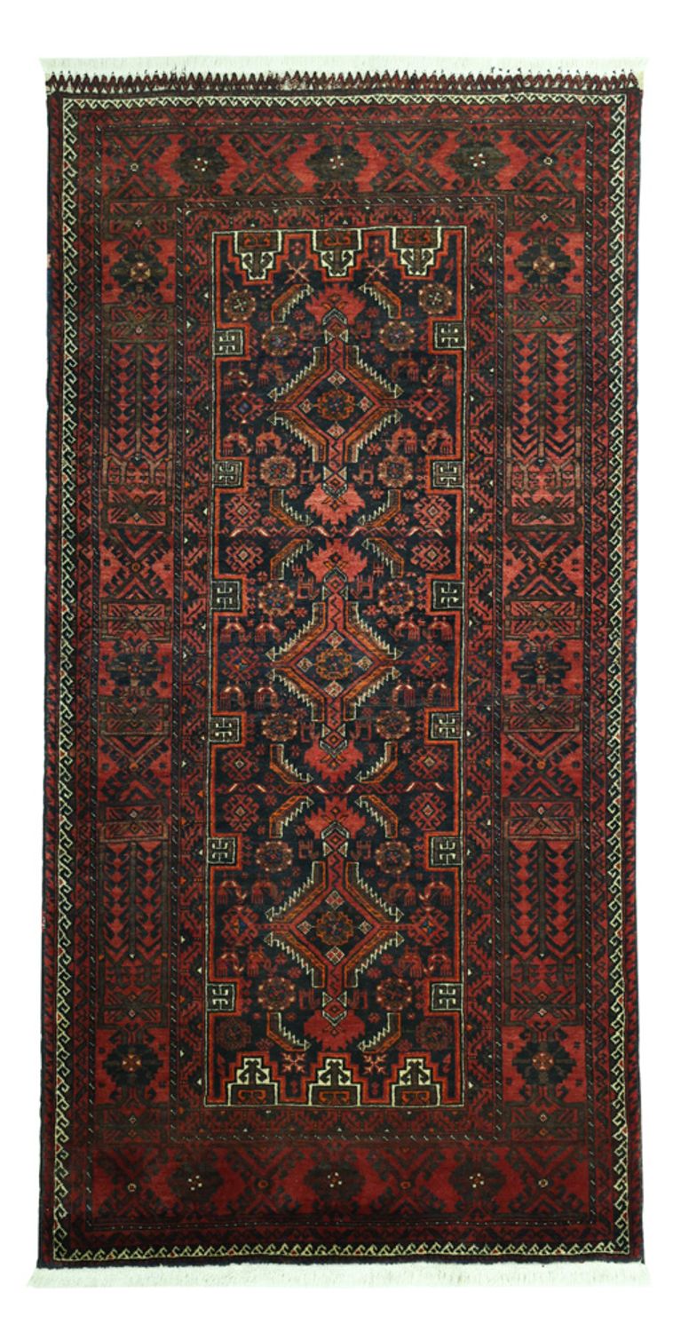 Tapis de couloir Tapis Belutsch - 190 x 99 cm - rouge foncé