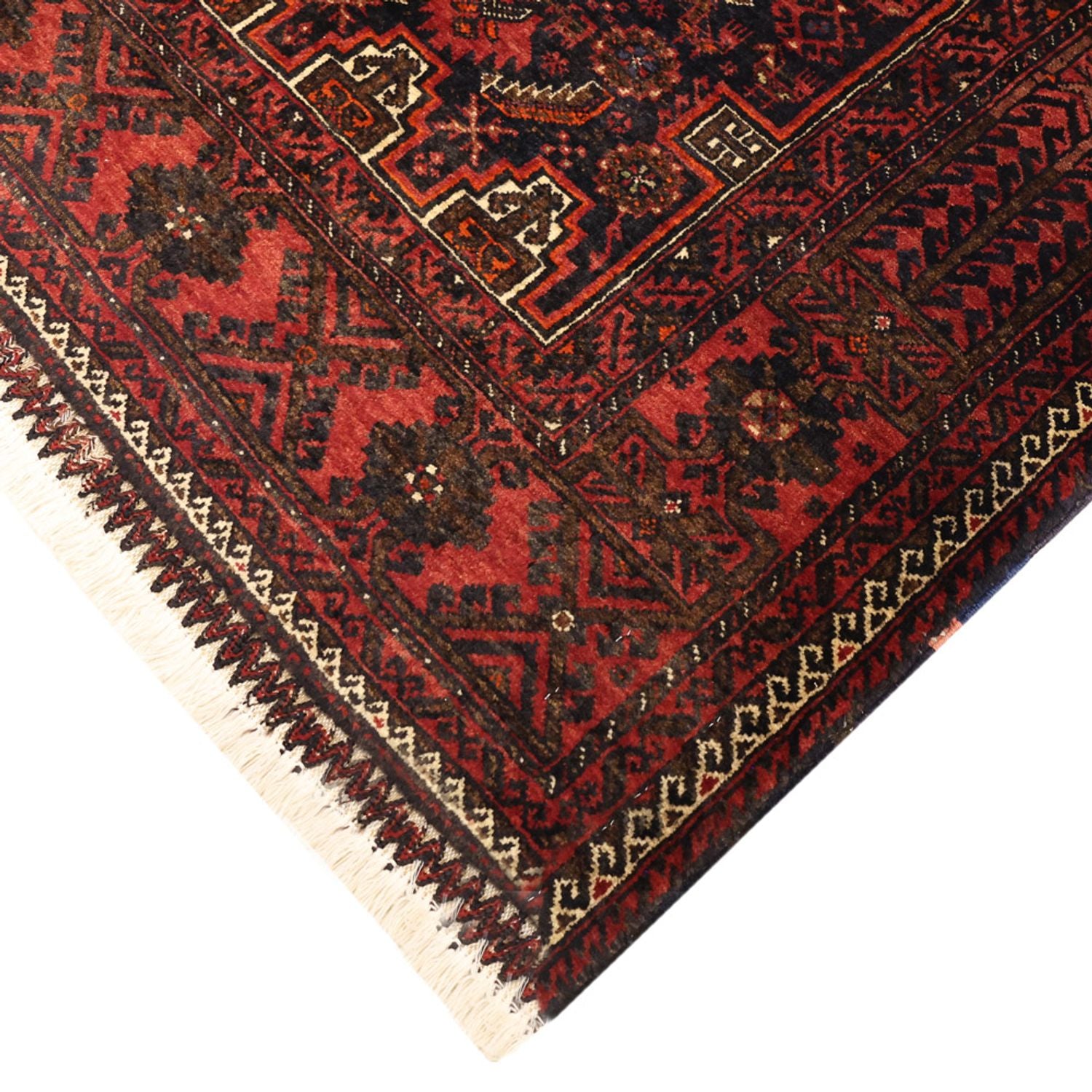 Tapis de couloir Tapis Belutsch - 190 x 99 cm - rouge foncé