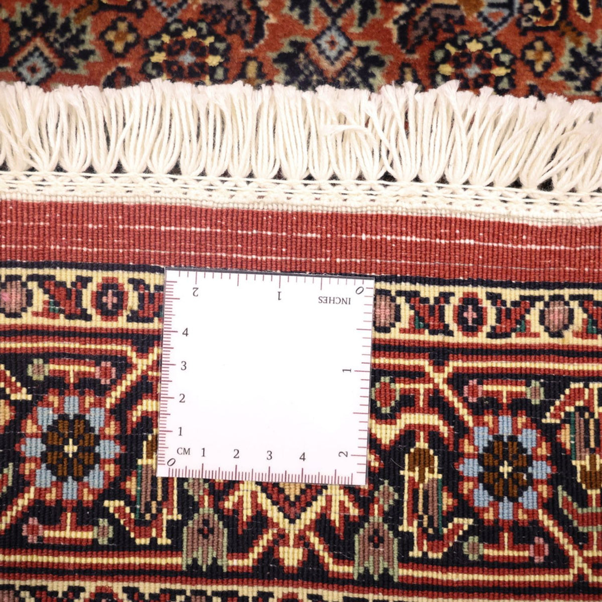 Tapis persan - Bidjar - Royal - 150 x 70 cm - rouge foncé