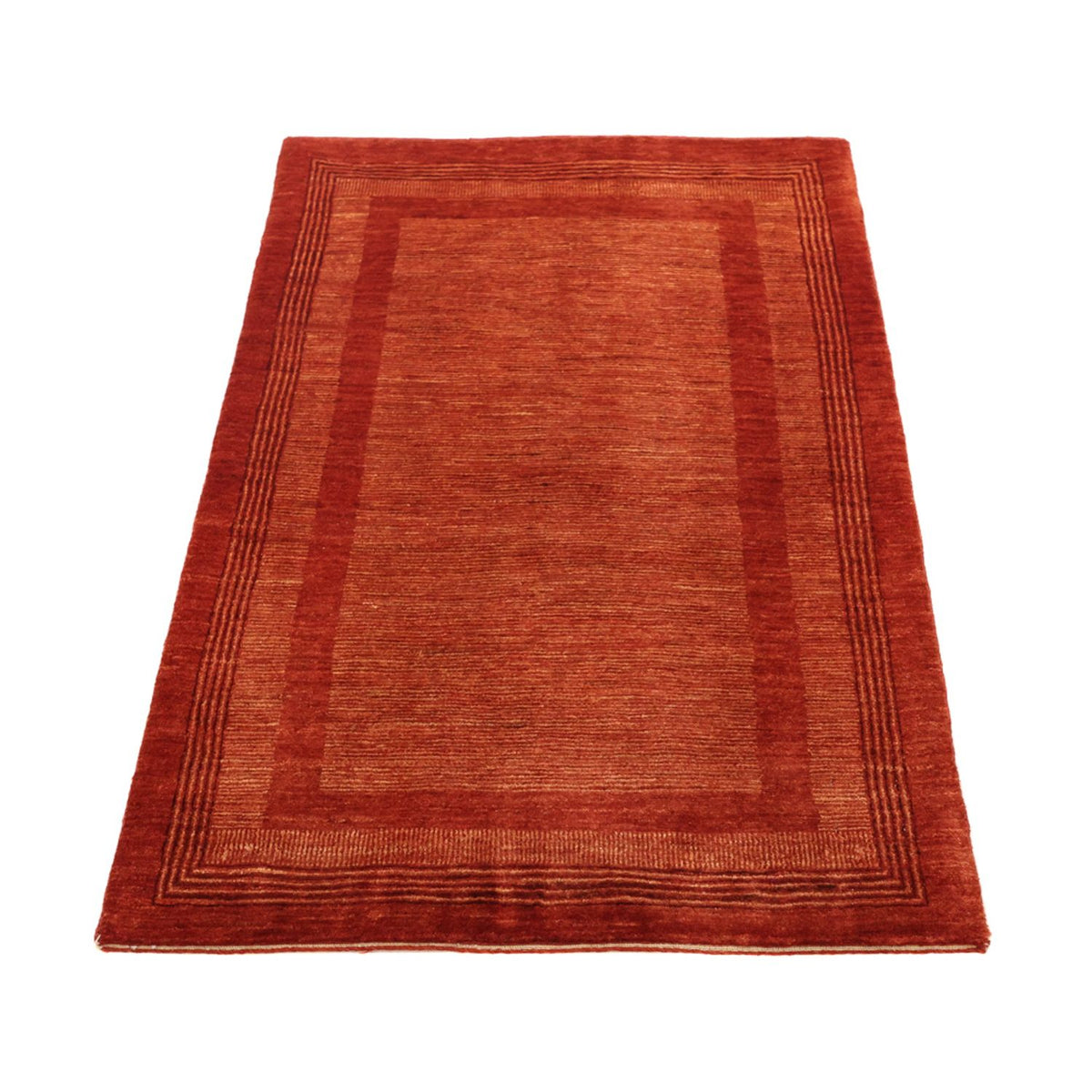 Tapis Gabbeh - Persan Kashkuli - 122 x 82 cm - orange