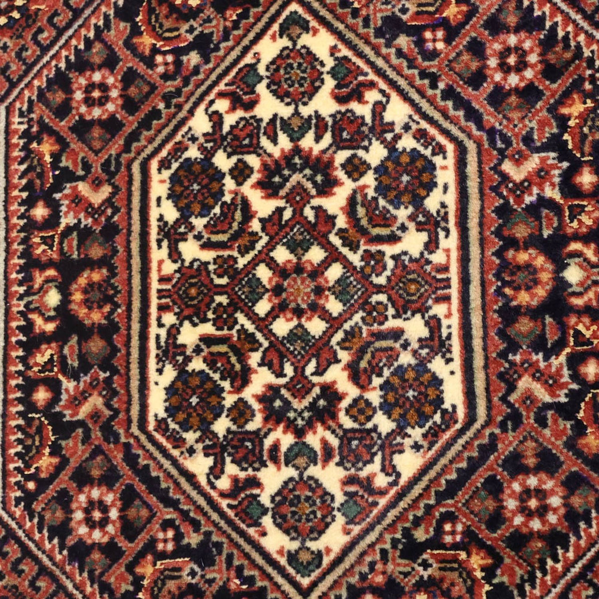 Tapis persan - Bidjar - Royal - 134 x 73 cm - rouille