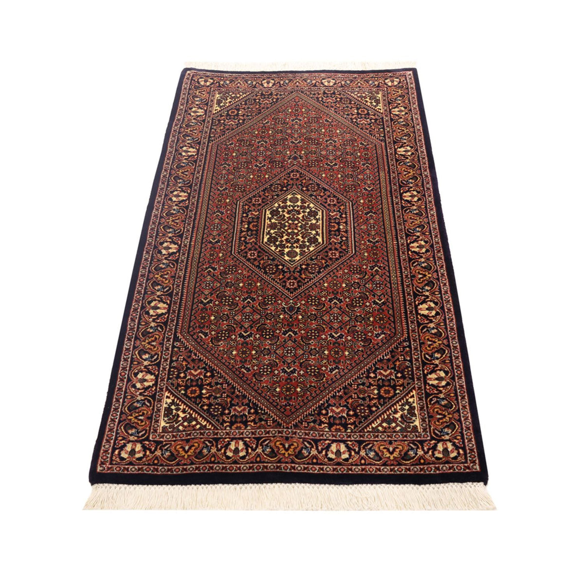 Tapis persan - Bidjar - Royal - 134 x 73 cm - rouille