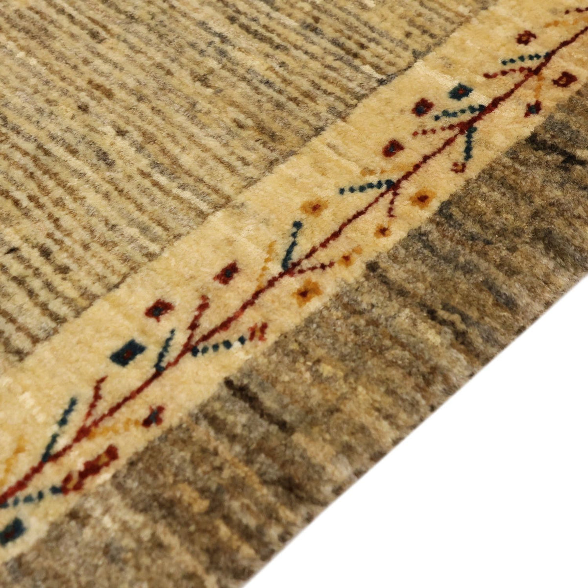 Tapis Gabbeh - Persan Kashkuli - 136 x 80 cm - beige