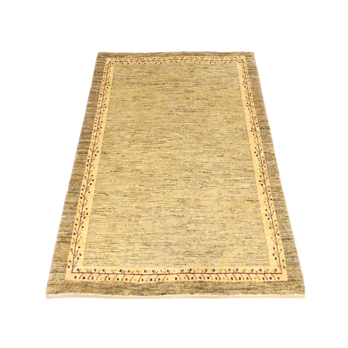 Tapis Gabbeh - Persan Kashkuli - 136 x 80 cm - beige