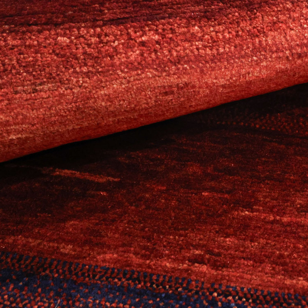 Tapis Gabbeh - Persan Kashkuli - 117 x 100 cm - multicolore