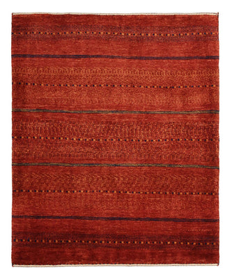 Tapis Gabbeh - Persan Kashkuli - 113 x 94 cm - multicolore